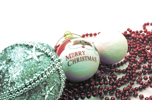 izole klasik Noel süsleri