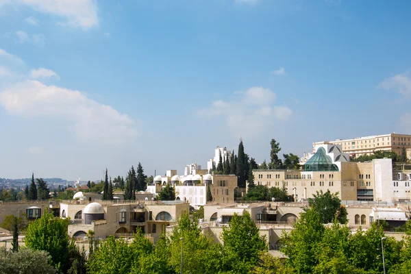 Вид на город Иерусалим — стоковое фото