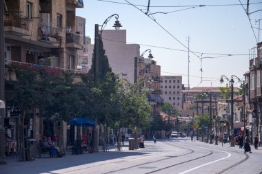 Kudüs 'teki Jaffa Caddesi.
