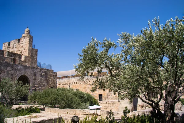 David Tower .The Old City Jerusalem. — Stock Photo, Image