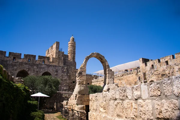 David Tower .The Old City Jerusalem. — Stock Photo, Image