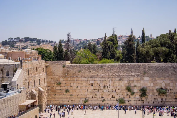 Muro de los Lamentos en Jerusalén — Foto de Stock