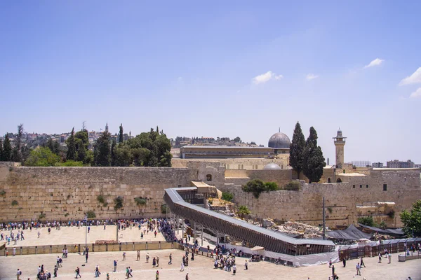 Muro de los Lamentos en Jerusalén — Foto de Stock