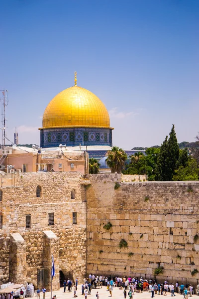 Die Kuppel des Felsens jerusalem Stockbild