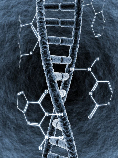 Filo di DNA — Foto Stock