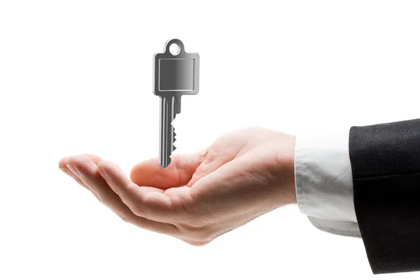 Key in hand — Stock Photo, Image