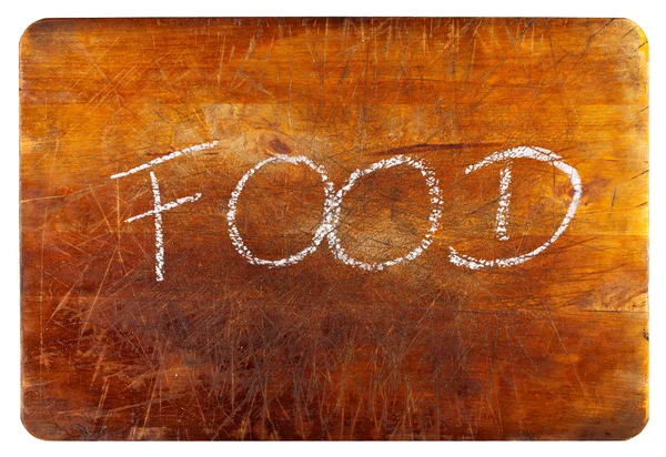 Food text — Stock Photo, Image