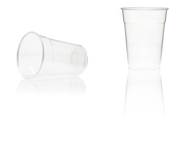 boş plastik bardak