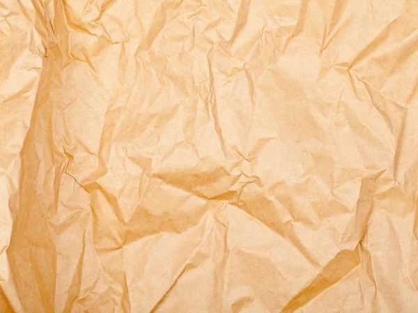 Crumpled brown paper — Stock Photo, Image