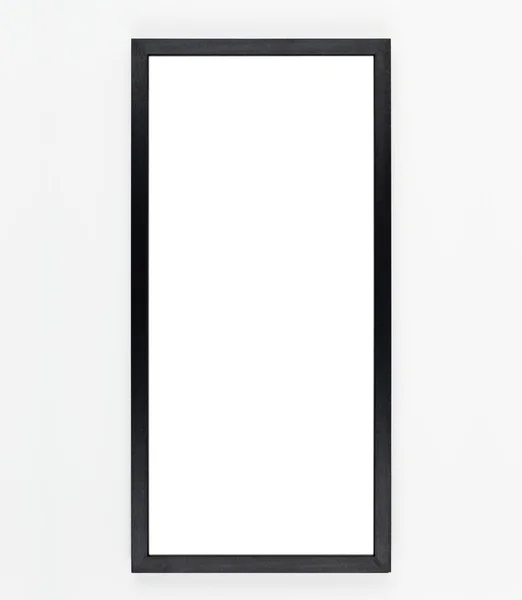 Black wooden frame — Stock Photo, Image