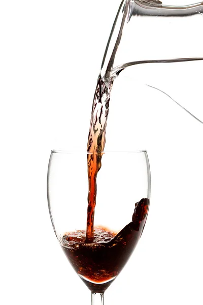 Wasser in Wein — Stockfoto