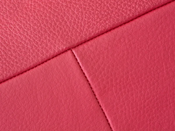 Detalhe de couro vermelho — Fotografia de Stock