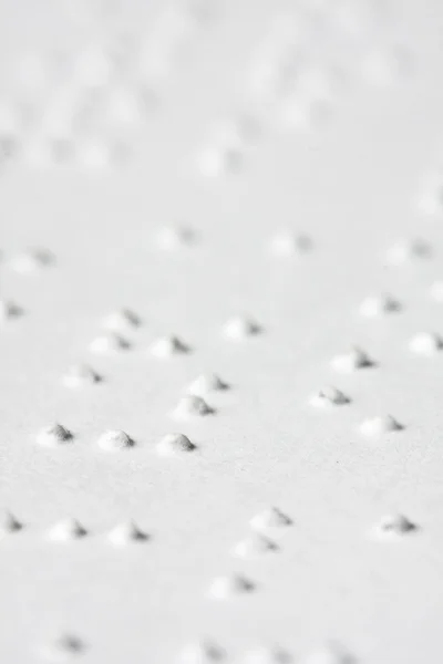 Tekst w alfabecie Braille'a — Zdjęcie stockowe
