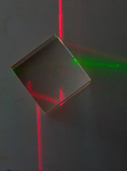 Laserové experiment — Stock fotografie