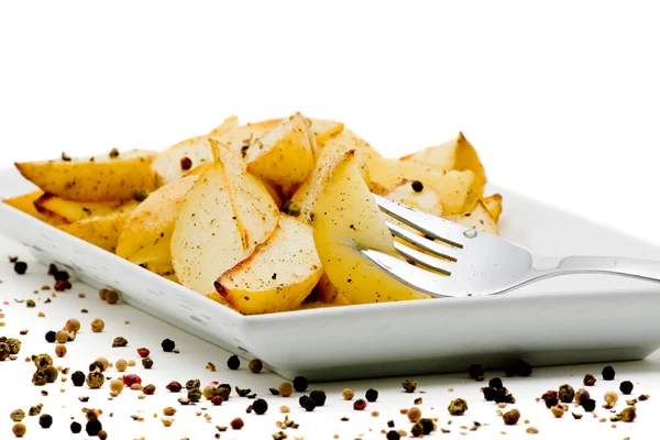 Potato wedges — Stock Photo, Image