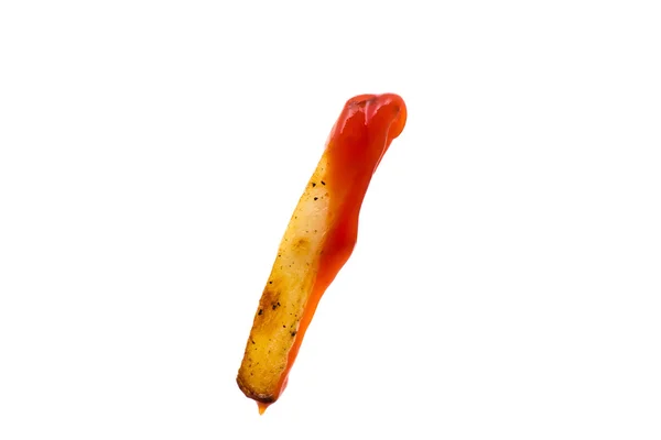 Fritar com ketchup — Fotografia de Stock