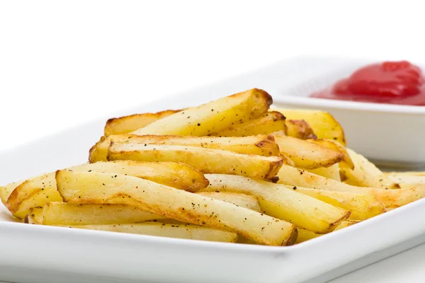 Batatas fritas artesanais — Fotografia de Stock