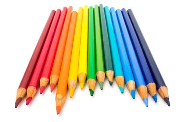 Rainbow pens — Stock Photo, Image