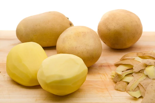 Pommes de terre pelées — Photo