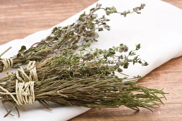 Dried herbs Royalty Free Stock Photos