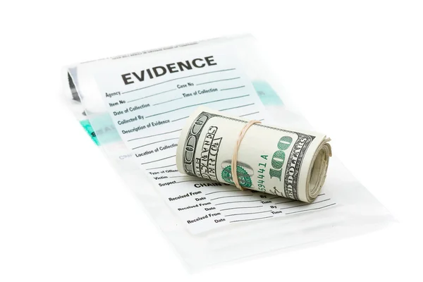 Money evidence — Stock Photo, Image