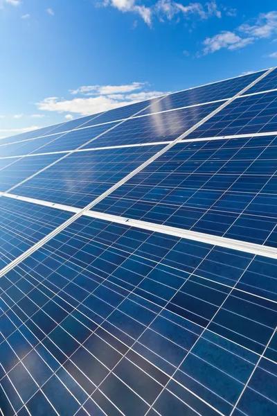 Solar photovoltaics panels — Stock Photo, Image