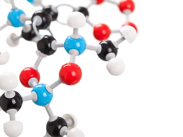 化学分子模型 — 图库照片