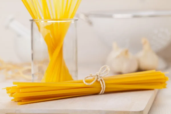 Tagliatelle di pasta — Foto Stock