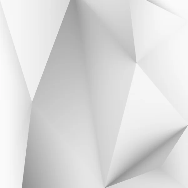 Triangoli astratti bianchi — Foto Stock