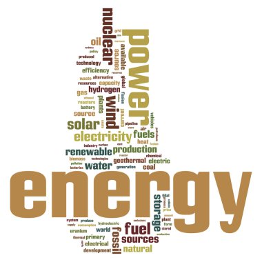 Energy sources clipart