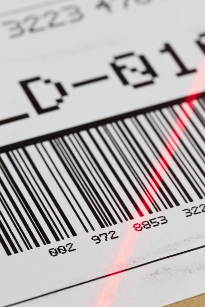 Barcode-Scan — Stockfoto