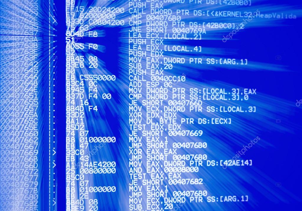 Assembler source code — Stock Photo © shawn_hempel #39955477