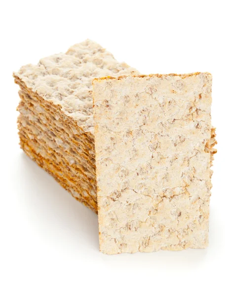 Wheat crispbread slices — Stock Photo, Image