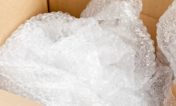 Bubble wrap ambalaj — Stok fotoğraf