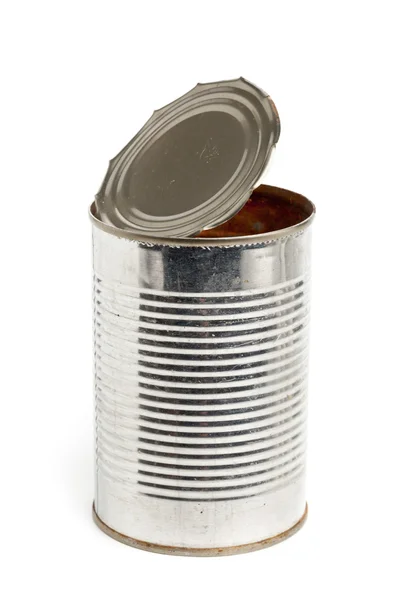 Used aluminum can — Stock Photo, Image