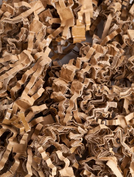 Cartón corrugado reciclado — Foto de Stock