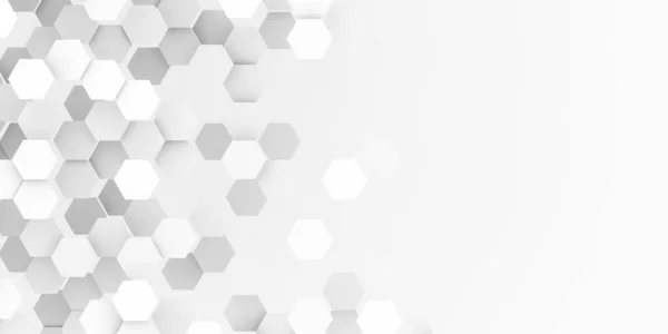 Современный Минимальный Белый Смещение Медовые Соты Шестиугольник Геометрический Шаблон Пластин — стоковое фото