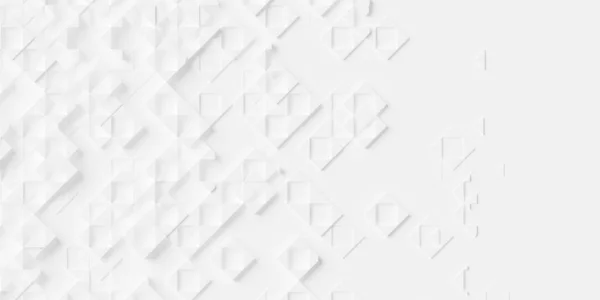 Losowo Przesunięty Biały Blaknięcie Się Małe Trójkąty Kwadraty Geometryczne Tło — Zdjęcie stockowe