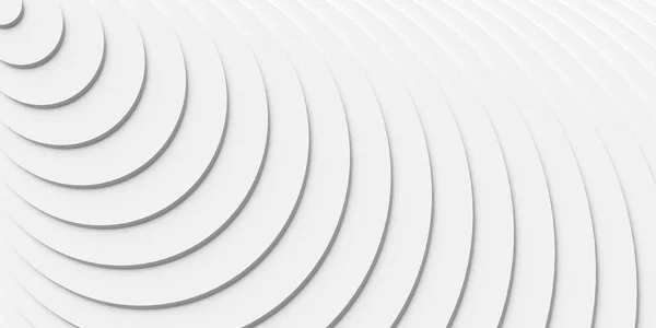 Step Offset White Concentric Cylinders Circles Background Wallpaper Banner Flat Zdjęcie Stockowe