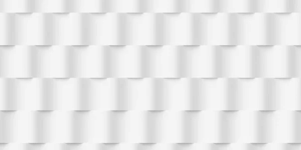 Random Shifted Soft Wide White Wave Bands Background Wallpaper Template — Zdjęcie stockowe