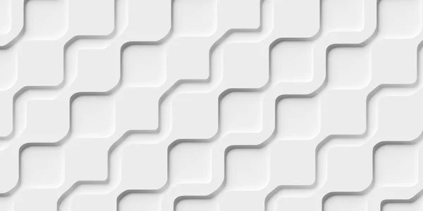 Inset Onda Forma Linee Bianche Sfondo Geometrico Cartaparati Banner Modello — Foto Stock