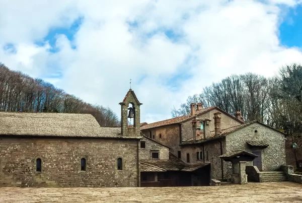 Il Santuario della Verna in Toscana — Foto Stock