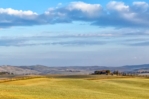 Landschap Toscane Rechtenvrije Stockfoto's