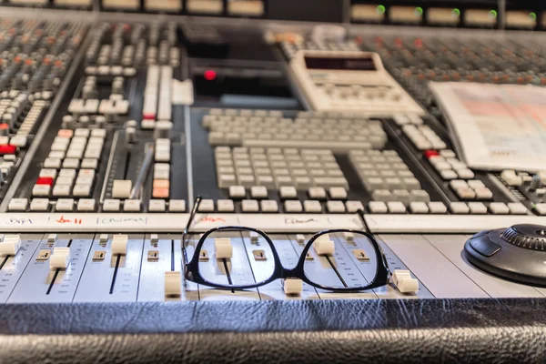 Ruptura en grabación de estudio — Foto de Stock