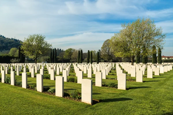Krigskyrkogården — Stockfoto