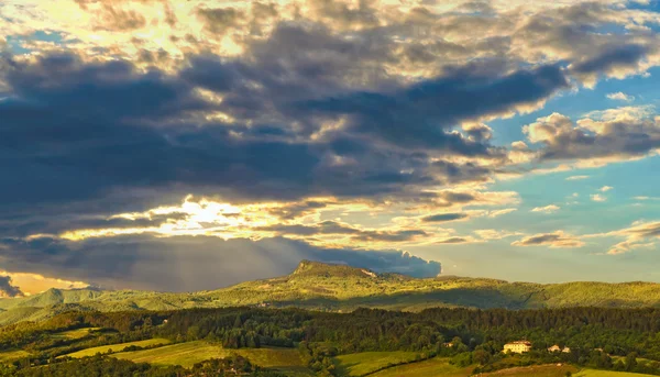 Landschaft in der Toskana. — Stockfoto