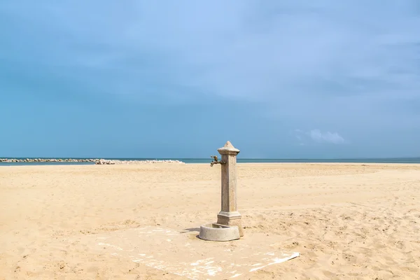 Fontanna plaży — Zdjęcie stockowe