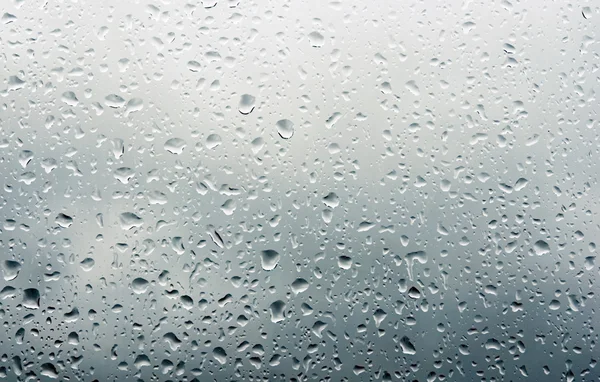 Gotas na janela — Fotografia de Stock