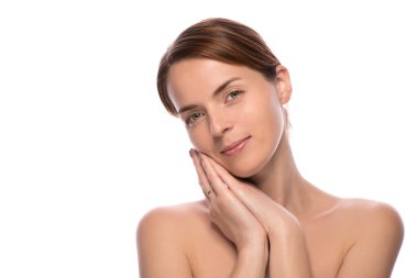 çekici kadın portre güzellik atış