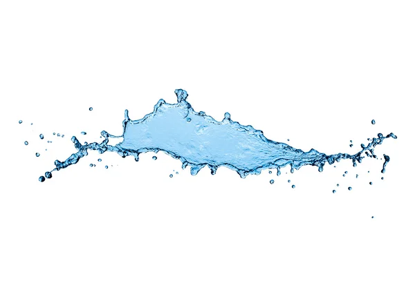 Splash water na — Stockfoto